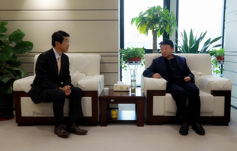 熊良虎会见日本康肯工程技术公司中村修