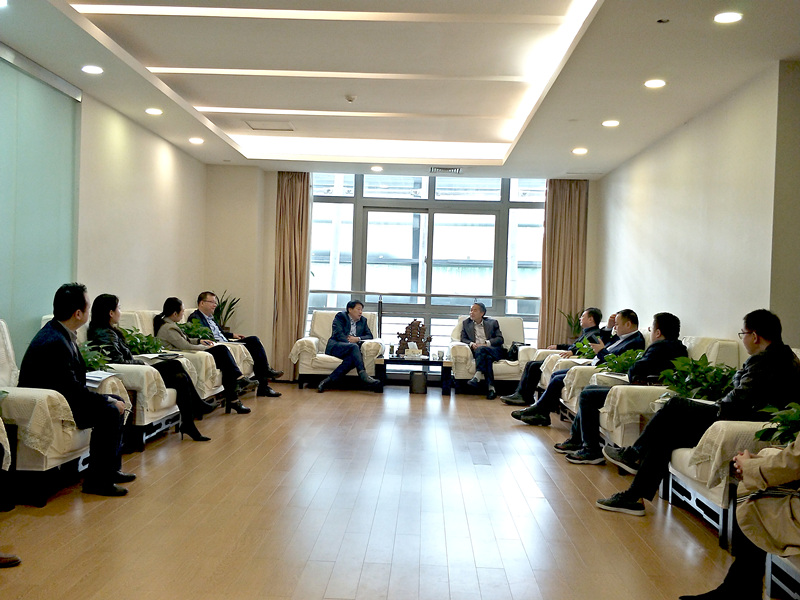 陕西环保集团与西安国际港务区管委会交流座谈