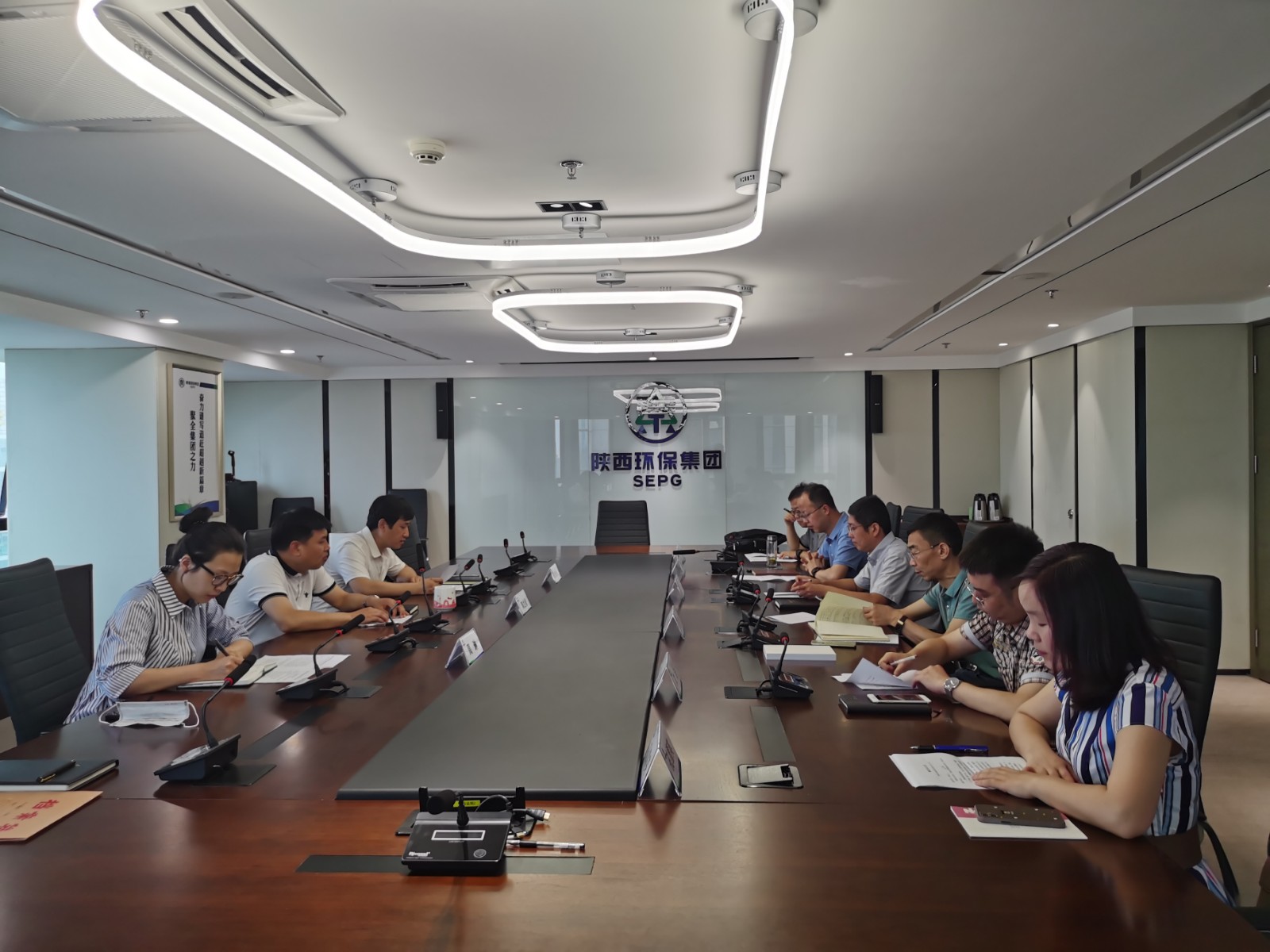 陕西环保集团纪委组织6名新任职领导干部参加廉政考试及廉政谈话 陕西环保集团纪委组织6名新任职领导干部参加廉政考试及廉政谈话