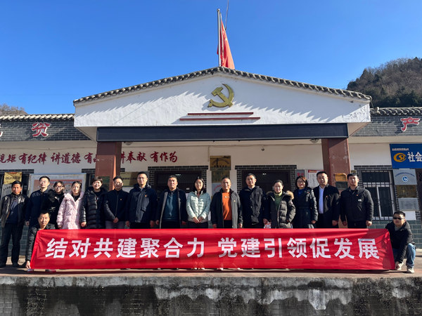 陕西环保集团：村企结对聚合力 党建引领促发展