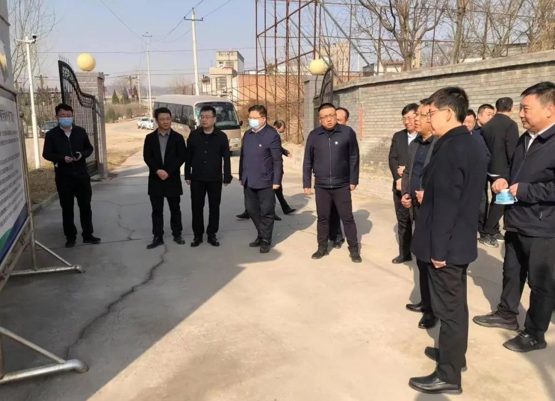 韩城市市长周新强到水环境公司西庄镇污水处理厂调研