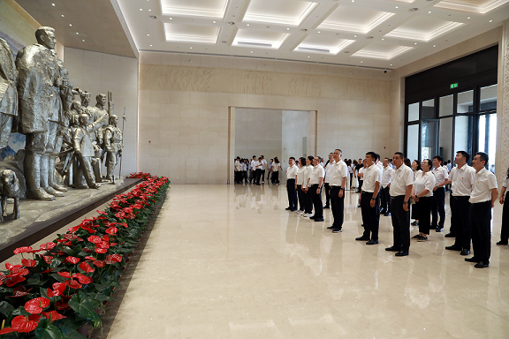 陕西环保集团党委赴关中革命纪念馆开展“追寻革命足迹 传承红色基因 筑牢作风根基”党建研学活动